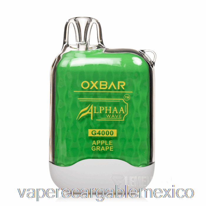 Vape Recargable Oxbar G4000 Desechable Manzana Uva
